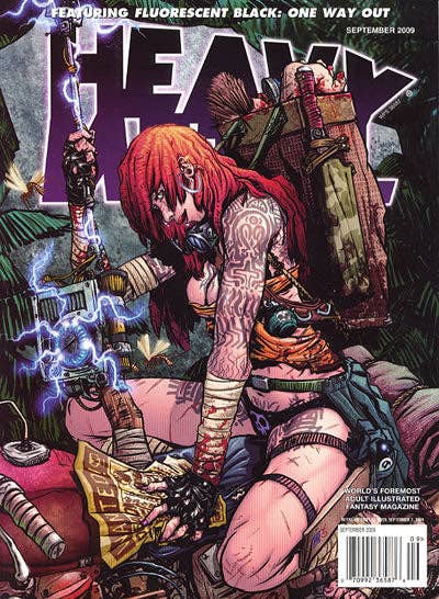 Heavy Metal Magazine September 2009