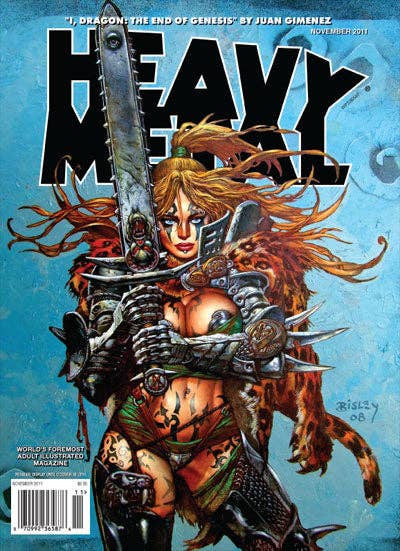 Heavy Metal Magazine November 2011