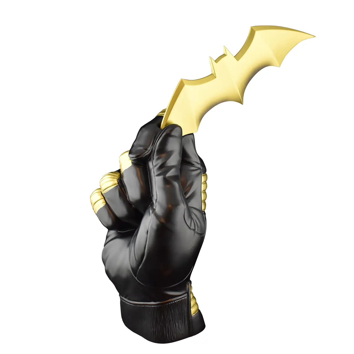 Cryptozoic Batman Batarang Life-Size Statue (Black And Gold Edition, Limited Of 300)