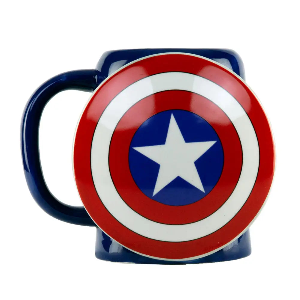 Captain America Shield Molded Mug