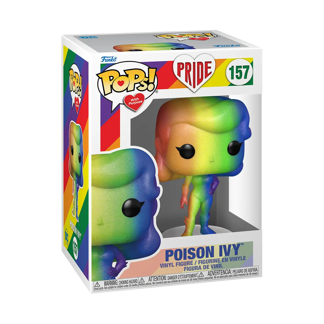 Funko Pop! Poison Ivy #157 (Rainbow Pride Version)
