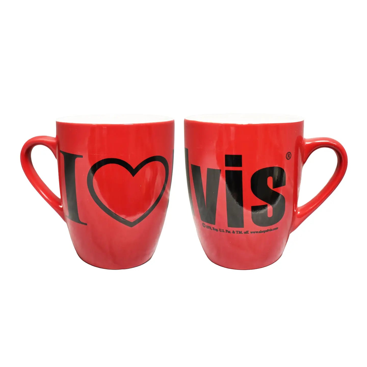 I Heart Elvis Red 14 oz. Coffee Mug