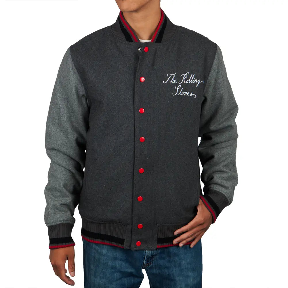 The Rolling Stones Men's Varisty Jacket Size Large