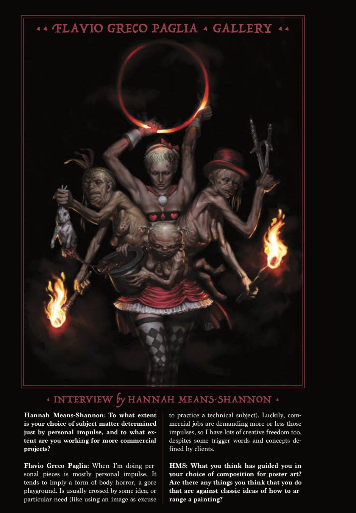 Heavy Metal Magazine Issue #293 Cover A - Flavio Greco Paglia