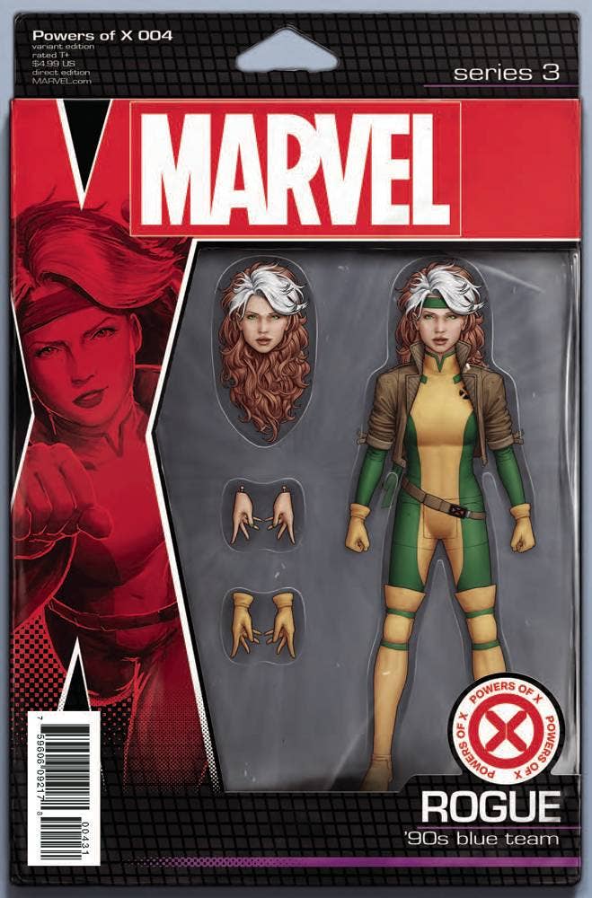 X-Men Powers Of X #4 Christopher Action Figure Variant Cover