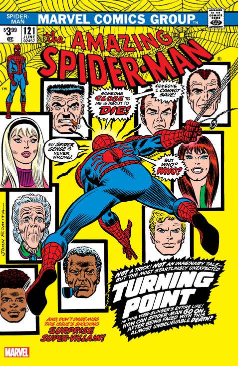 Marvel Comics Spider-Man #121 Foil Cover Variant