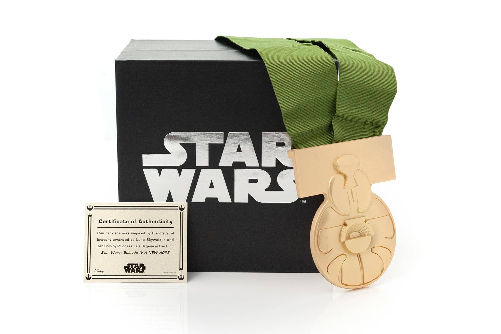 Star Wars Medal of Yavin Gold Plated 1:1 Scale Prop Replica