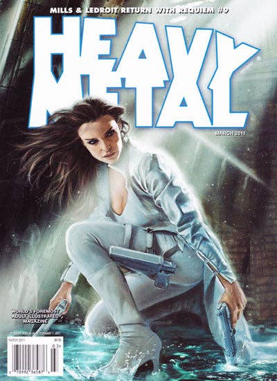 Heavy Metal Magazine March 2011