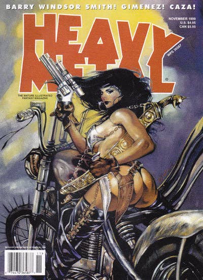 Heavy Metal Magazine November 1999
