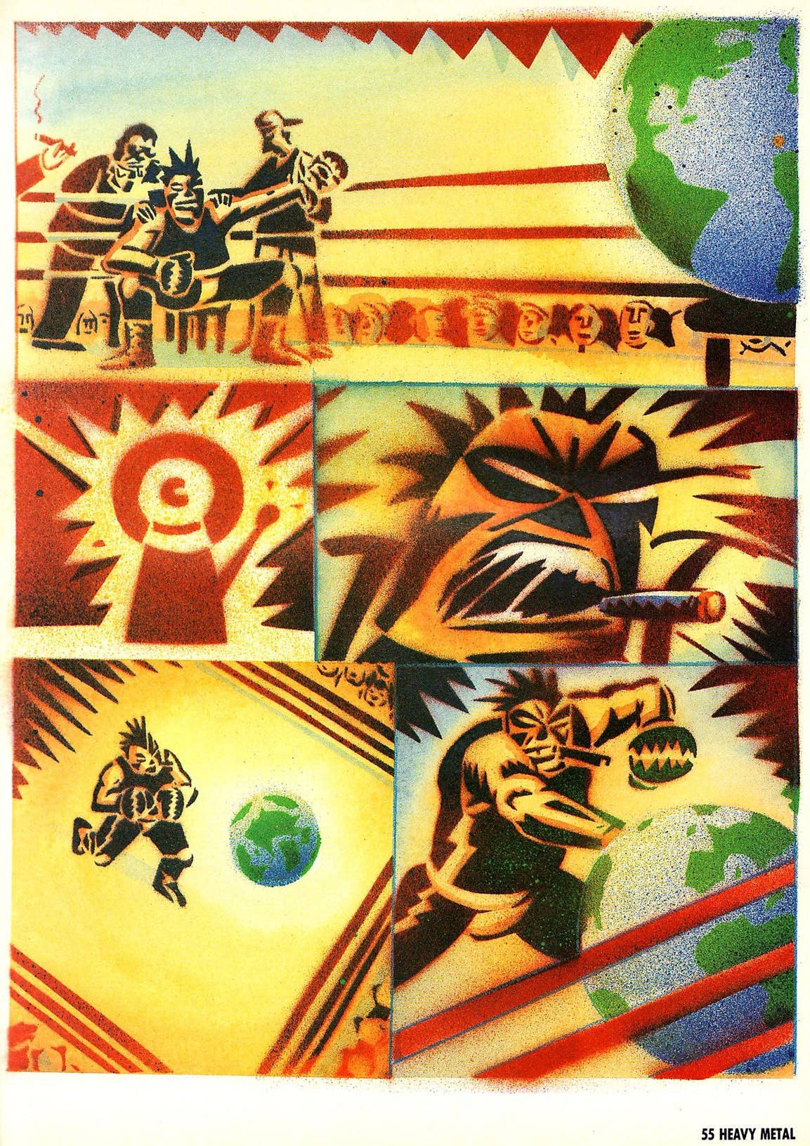 Heavy Metal Magazine January 1993
