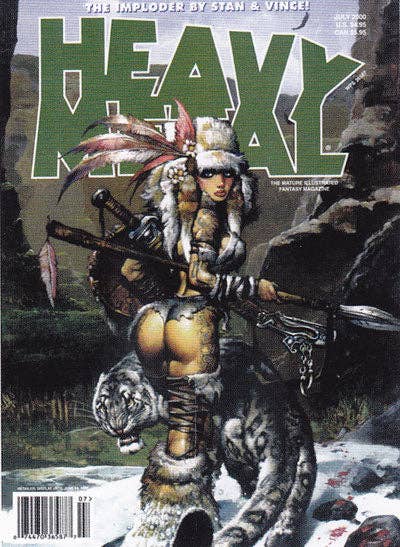 Heavy Metal Magazine July 2000