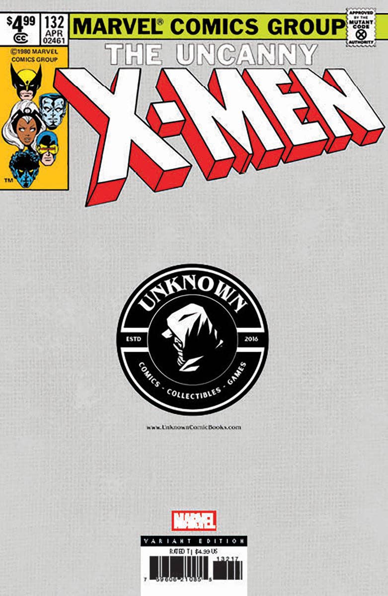 Marvel Comics X-Men #132 Facsimile Leirix Virgin Variant Cover