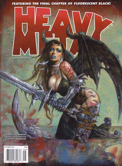 Heavy Metal Magazine September 2010