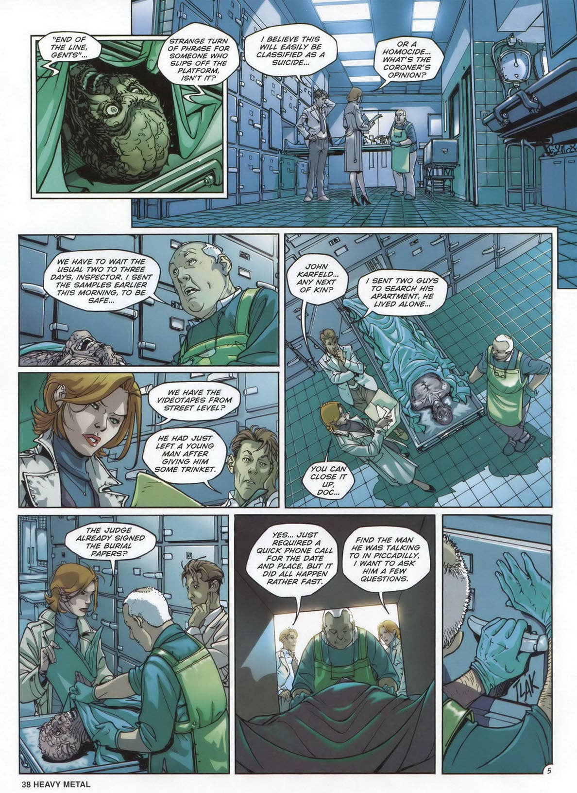 Heavy Metal Magazine January 2011