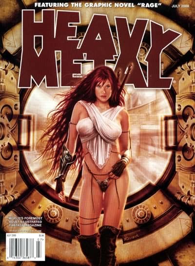 Heavy Metal Magazine July 2008