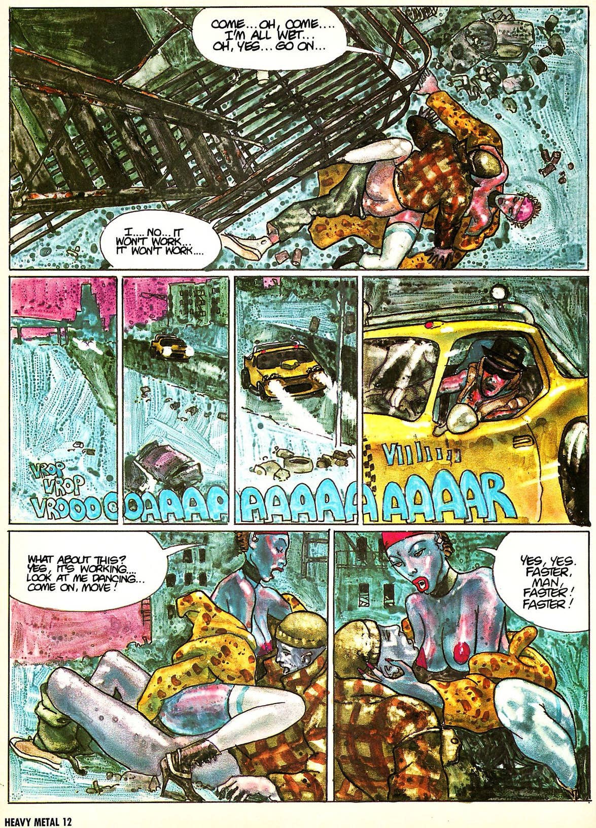 Heavy Metal Magazine January 1993