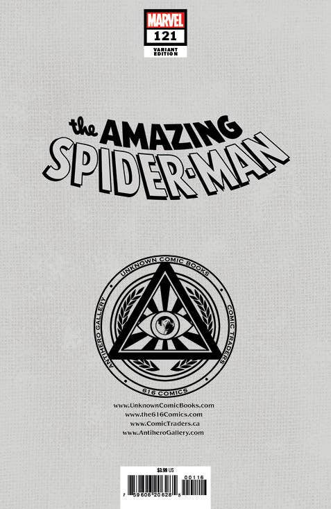 Marvel Comics Spider-Man #121 Foil Cover Variant