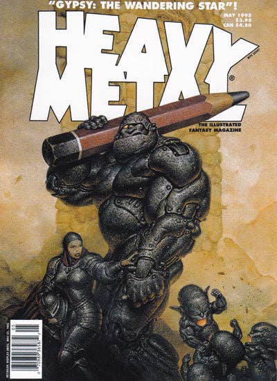 Heavy Metal Magazine May 1995