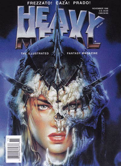 Heavy Metal Magazine November 1996