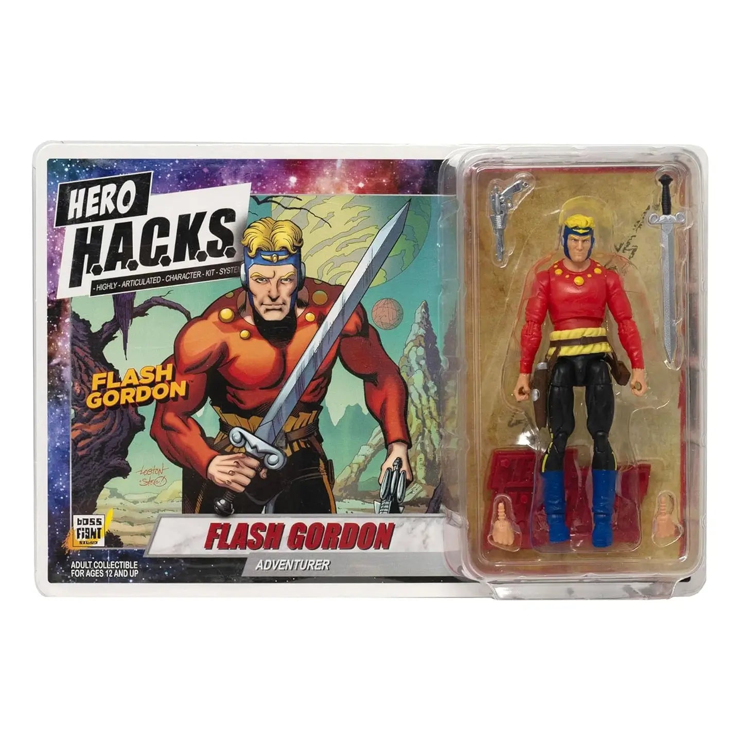 Boss Fight Studios Hero HACKS Flash Gordon Adventurer