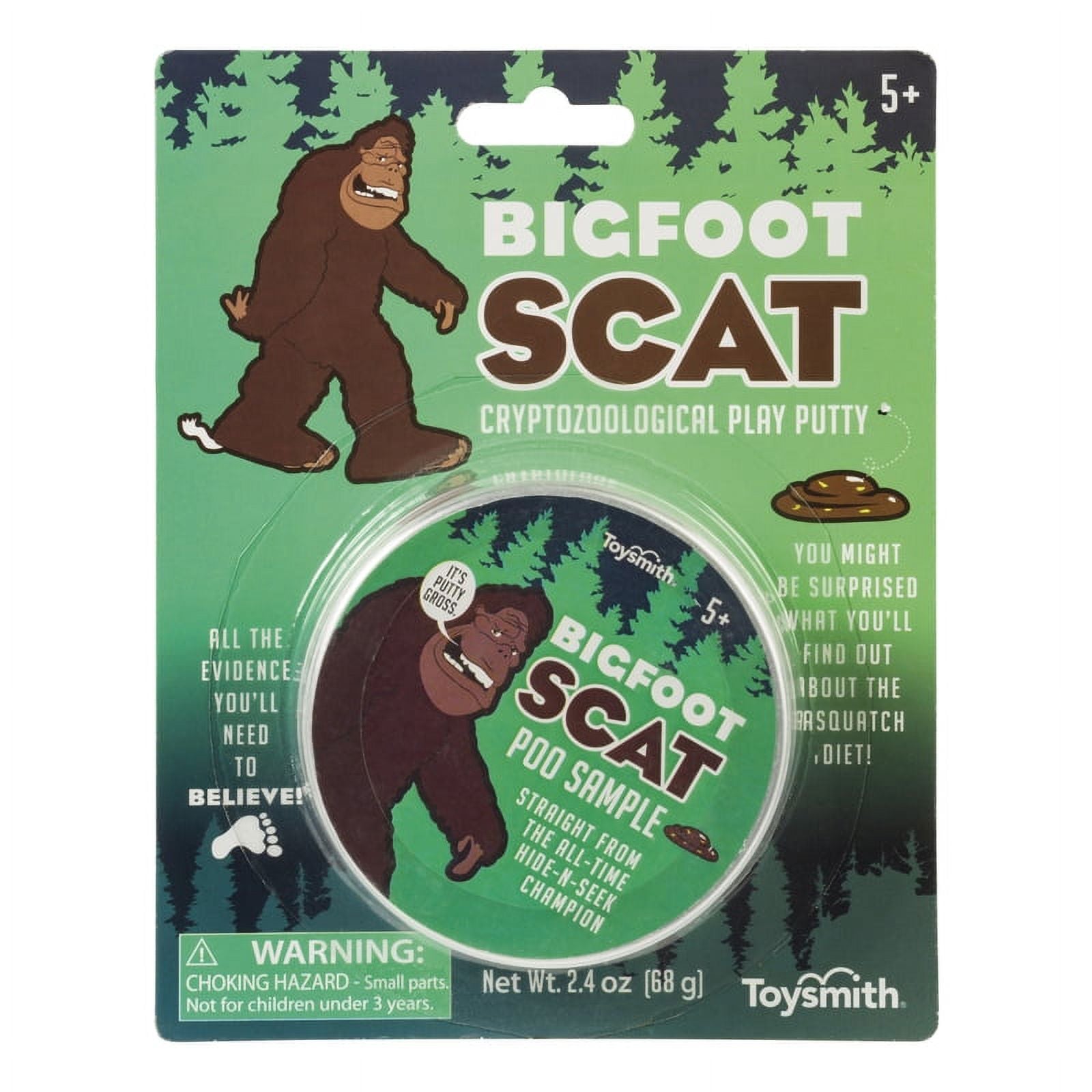 Bigfoot Scat Silly Putty