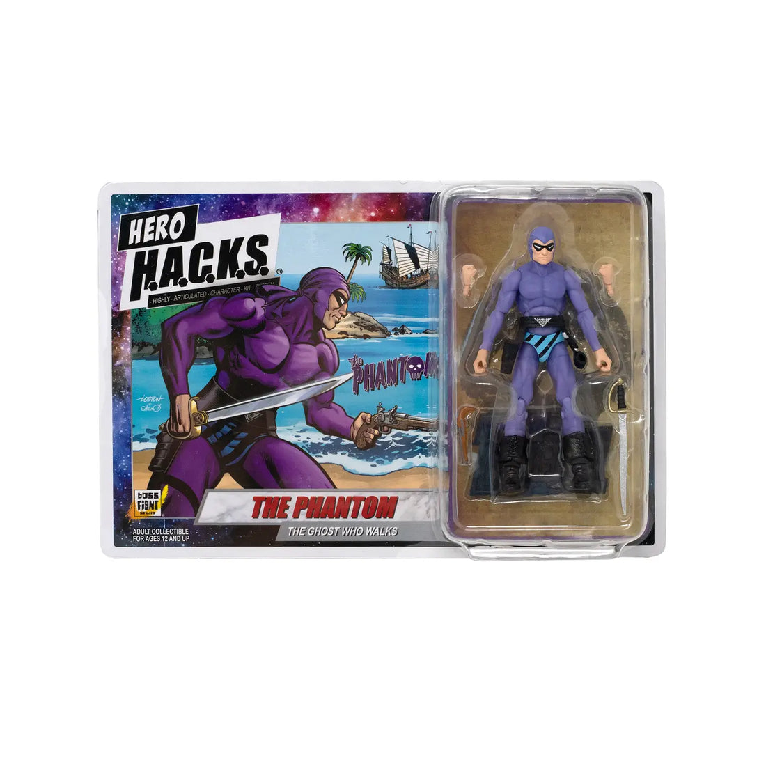Boss Fight Studios The Phantom HERO HACKS Purple Variant (w/Sword)