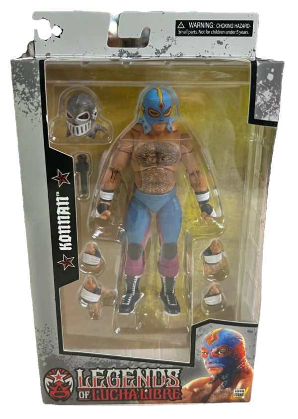 Boss Fight Studio Legends Of Lucha Libre Konnan Figure