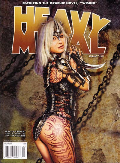 Heavy Metal Magazine January 2011