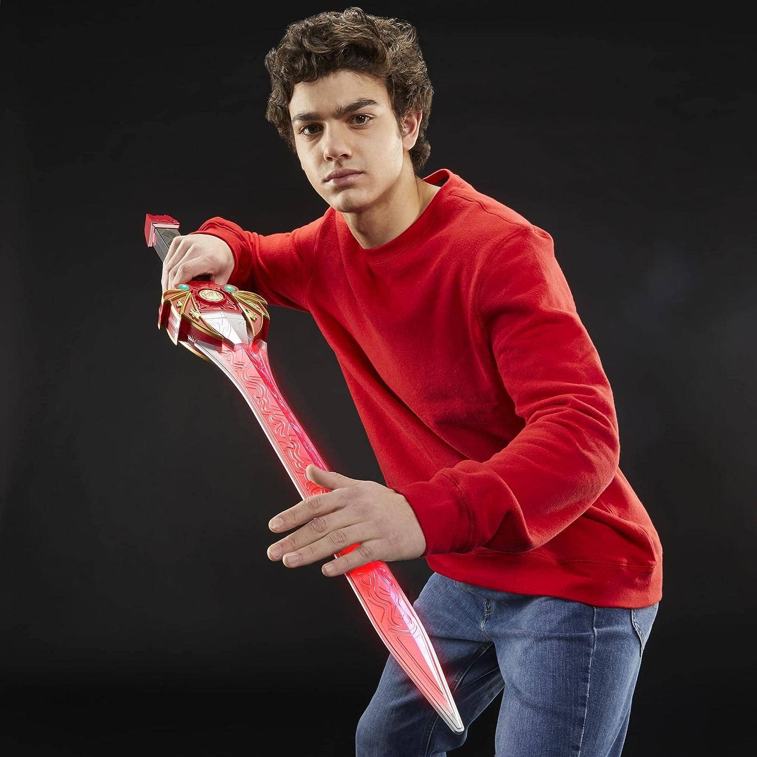 Power Rangers Lightning Red Ranger Power Sword Prop Replica