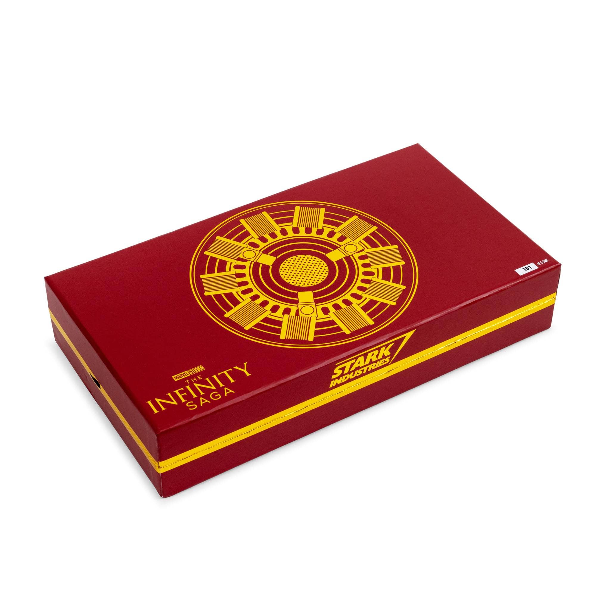 Marvel Iron Man 3-Piece Light-Up Arc Reactor Set Prop Replica