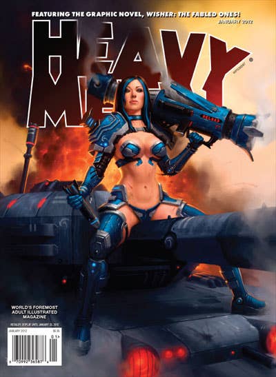 Heavy Metal Magazine January 2012