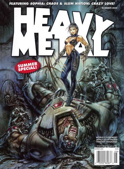 Heavy Metal Magazine Summer 2009