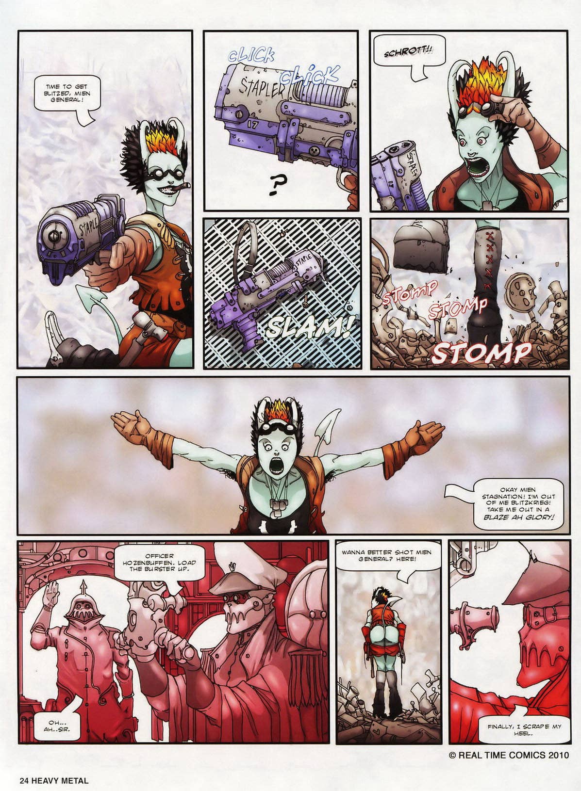 Heavy Metal Magazine January 2011