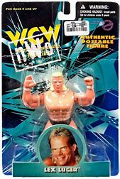 WCW/NWO Lex Luger Authentic Poseable Figure (1998)