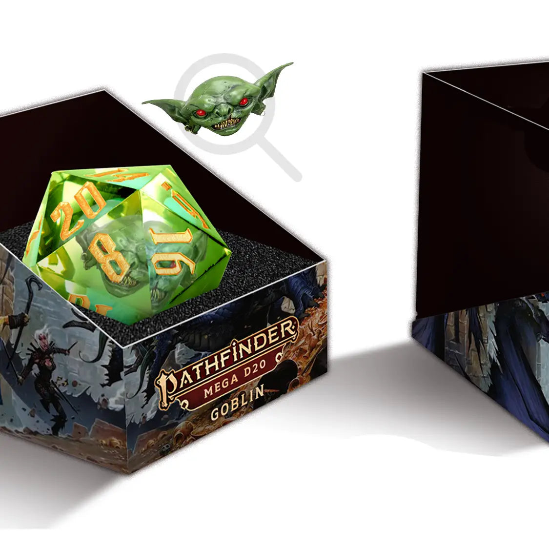 Pathfinder 55mm Goblin Mega D20 Die
