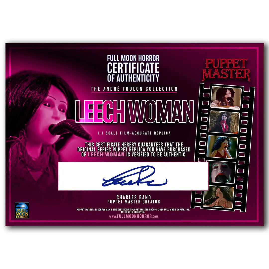 Andre Toulon Puppet Master Replica Collection - Leech Woman