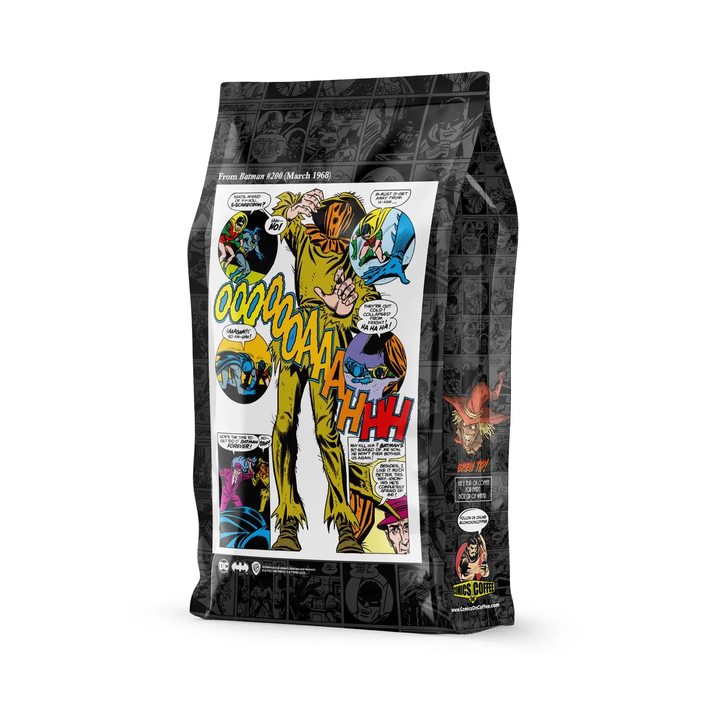 Comics On Coffee Scarecrow Medium Roast Cinnamon Spice Coffee 12oz
