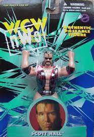 WCW/NWO Scott Hall Authentic Poseable Figure (1998)