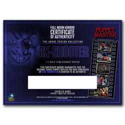 Image of Andre Toulon Puppet Master Replica Collection - Six-Shooter