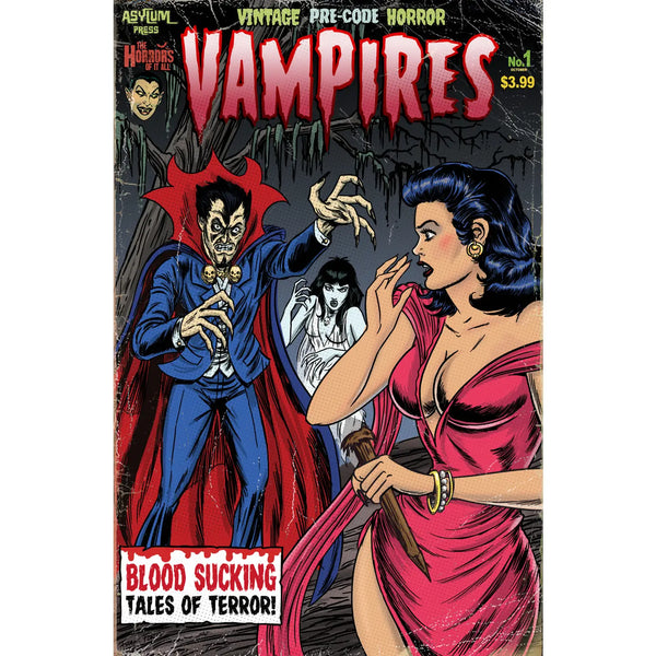 Xeno Pop Comics Vampires #1B Frank Forte Autographed Cover