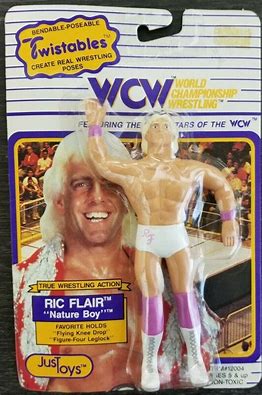 1990 WCW Ric Flair Twistables Figure